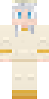 Platinum Angel Minecraft skin