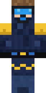 Scuba Instructor Minecraft skin, Navy wetsuit colours