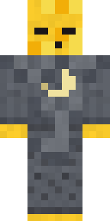 Sleepy Yellow Face Minecraft skin, Grey pajamas colours