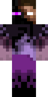 Enderbrine Minecraft skin, Violet colours