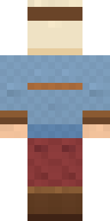 Balloon Festival Pilot Minecraft skin, back view