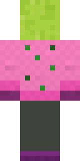 Beetroot DJ Minecraft skin, back view