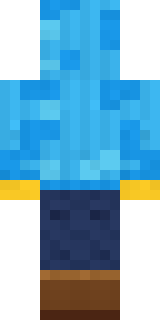 Big Grin Face Minecraft skin, back view