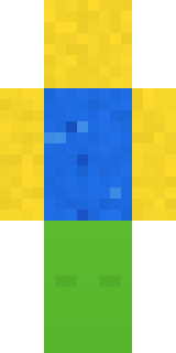 Blocky Newbie Minecraft skin, back view