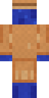 Blueberry Detective Minecraft skin, back view