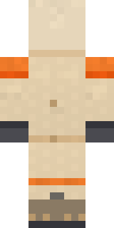 Dune Racer Minecraft skin, back view