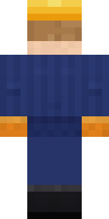 Electrician Minecraft skin, back view