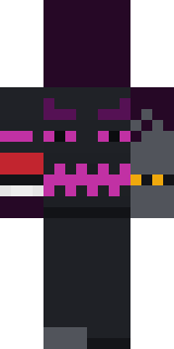 Enderdude Minecraft skin, back view