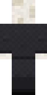False Smile Stranger Minecraft skin, back view