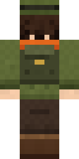 Forest Ranger Minecraft skin, back view