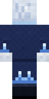 Frost Court Noble Minecraft skin, back view
