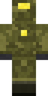 Glowbug Ranger Minecraft skin, back view