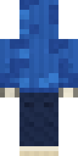 Headphone Skeleton Minecraft skin, back view