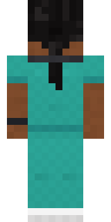 Hospital Hero Minecraft skin, back view