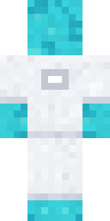 Jelly Alien Minecraft skin, back view