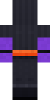 Jellybean Thief Minecraft skin, back view