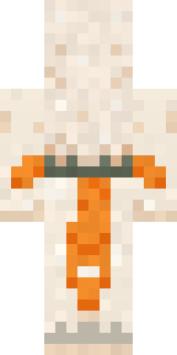 Koi Pond Spirit Minecraft skin, back view