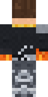 leo Minecraft skin, back view