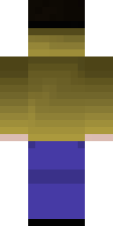 Lick Minecraft skin, back view