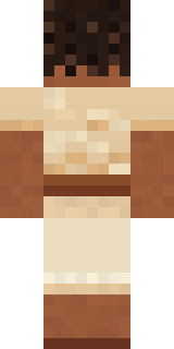 Linen Summer Minecraft skin, back view