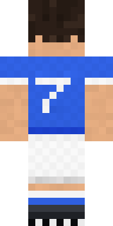Midfield Maestro Minecraft skin, back view