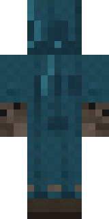 Midnight Ferryman Minecraft skin, back view