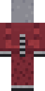 Midnight Snack Thief Raccoon Minecraft skin, back view