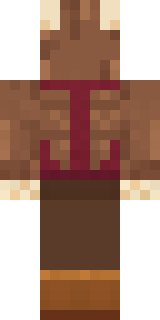 Owl Professor Minecraft skin, back view