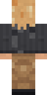 Paper Bag Bandit Minecraft skin, back view