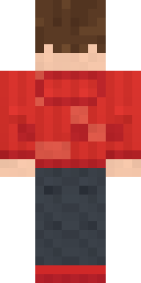 Rage Quit Gamer Minecraft skin, back view