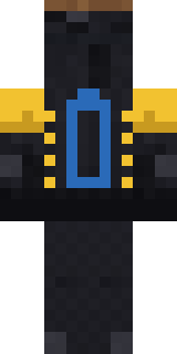 Scuba Instructor Minecraft skin, back view