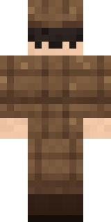 Sherlock Holmes Minecraft skin, back view