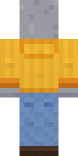 Sleepy Koala Student Minecraft skin, back view