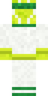 Tennis Ball Coach Minecraft skin, back view