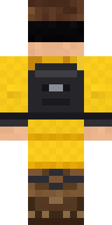 Tornado Chaser Minecraft skin, back view