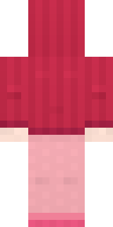 Valentine Heart Hoodie Minecraft skin, back view