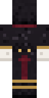 Vampire Aristocrat Minecraft skin, back view