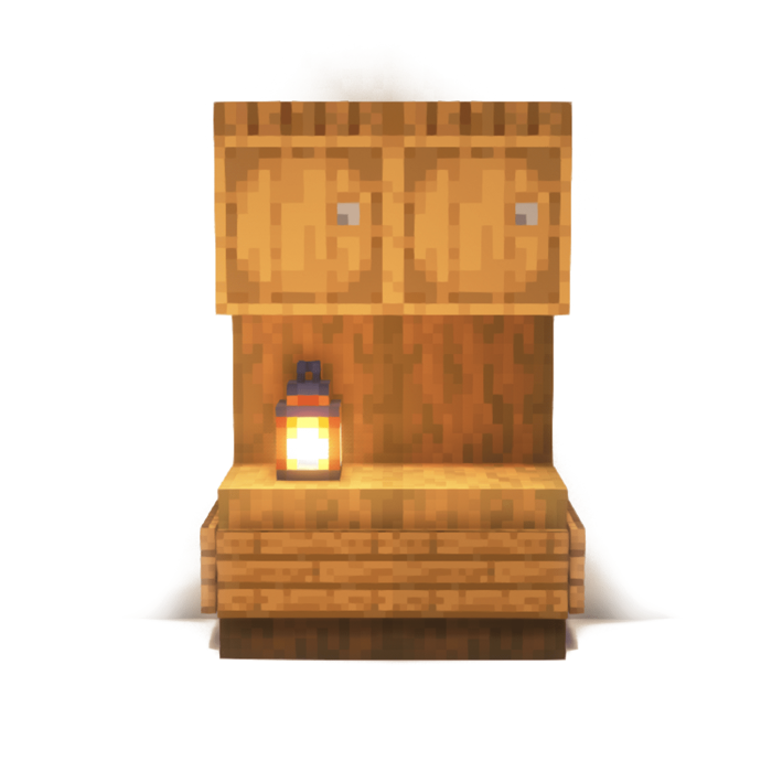 Small Barrel Spruce Desk