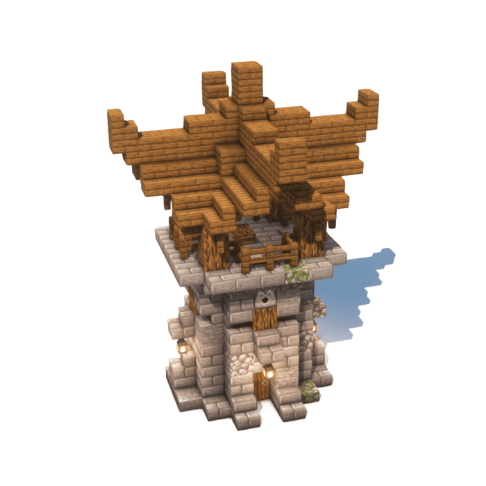 Small Rustic Medieval Tower