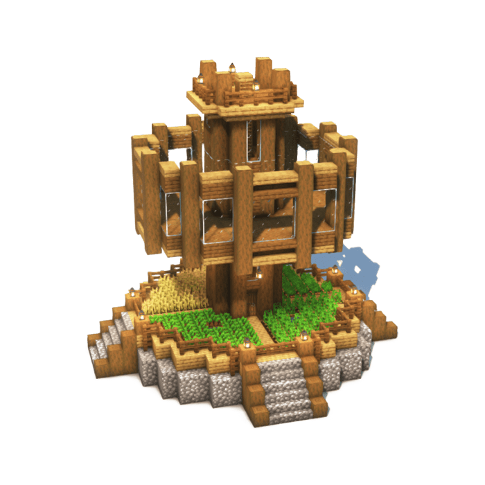Survival Tower Farm Base
